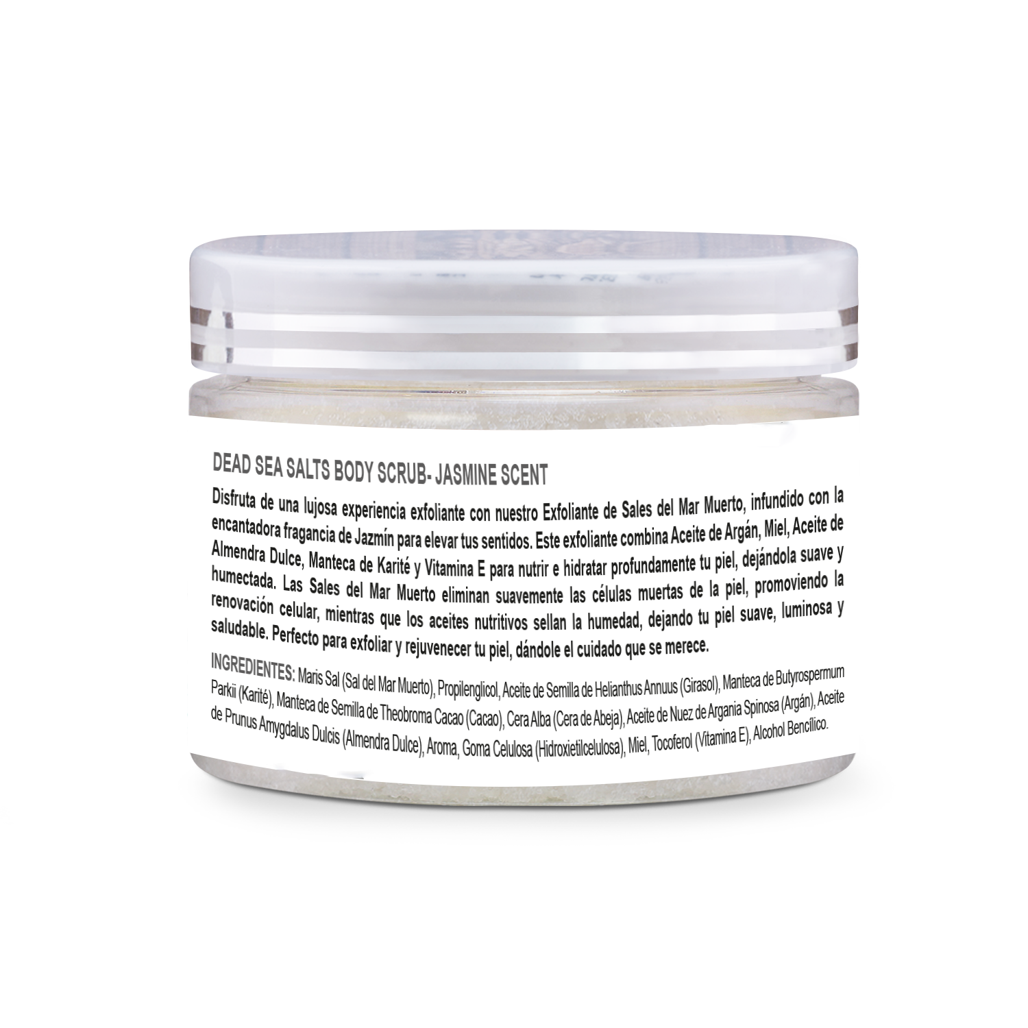 Dead Sea Salts Body Scrub - Jasmine Scent