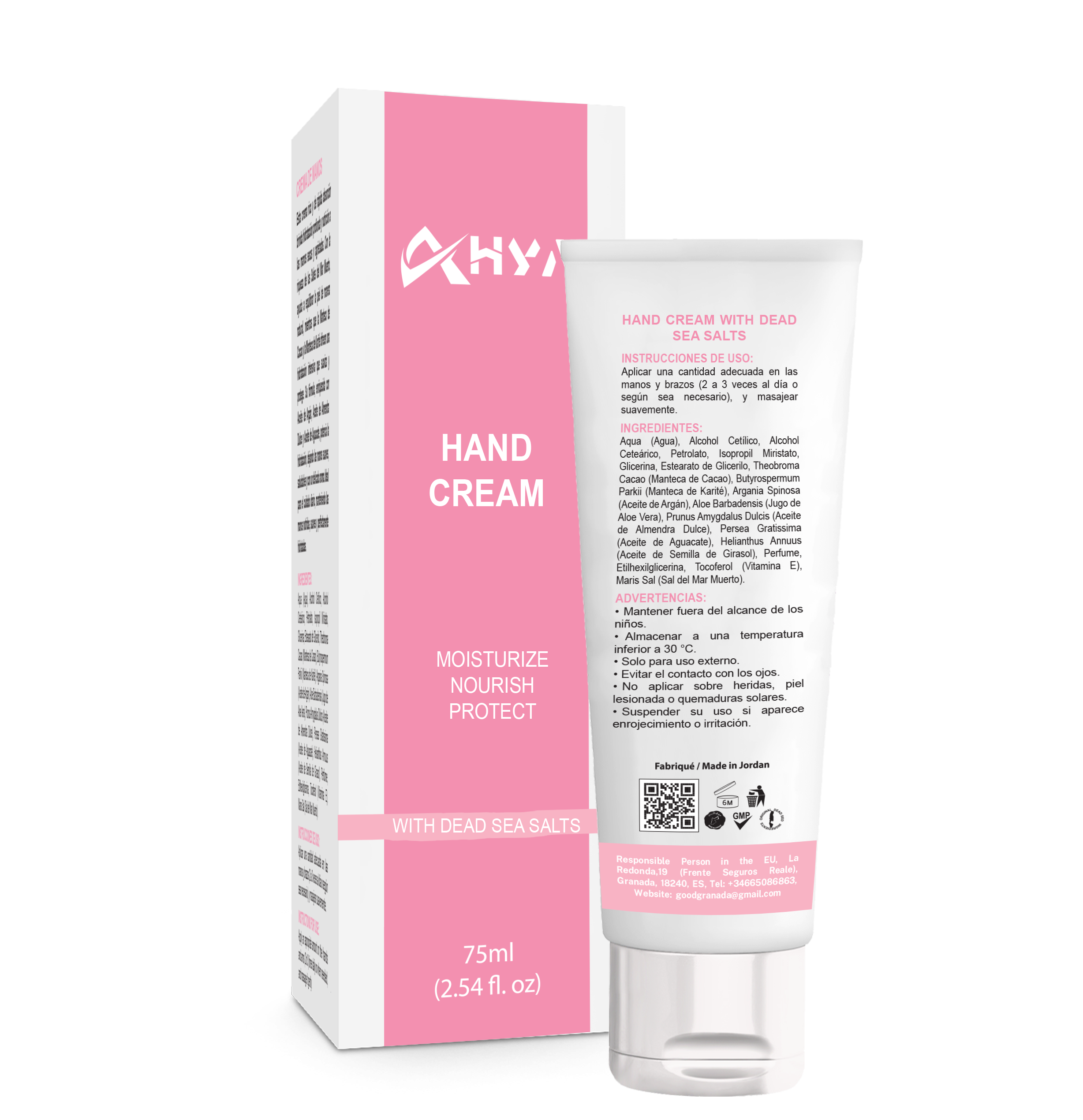Hand Cream with Dead Sea Salts