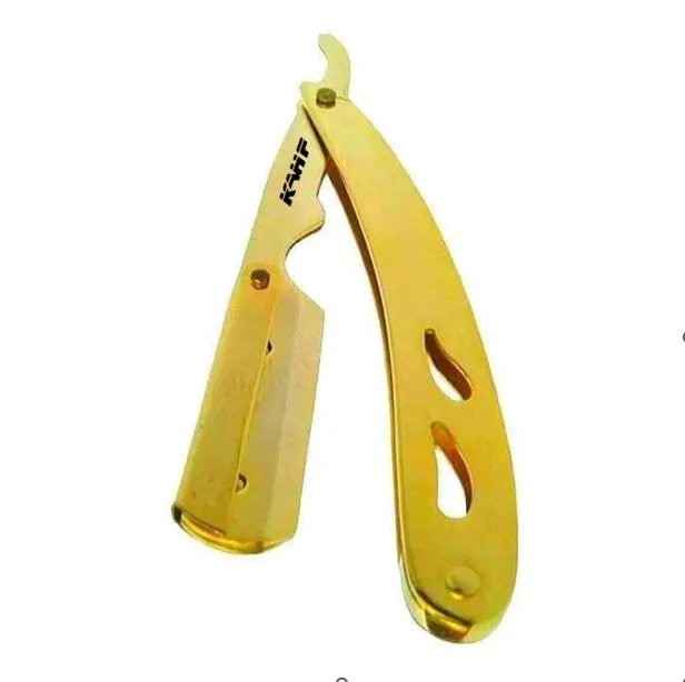 Gold Straight Razor