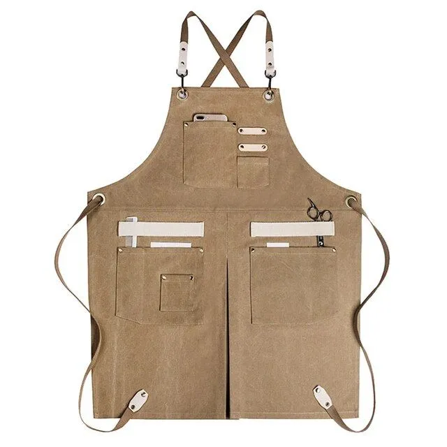 Multi-Pocket  Apron