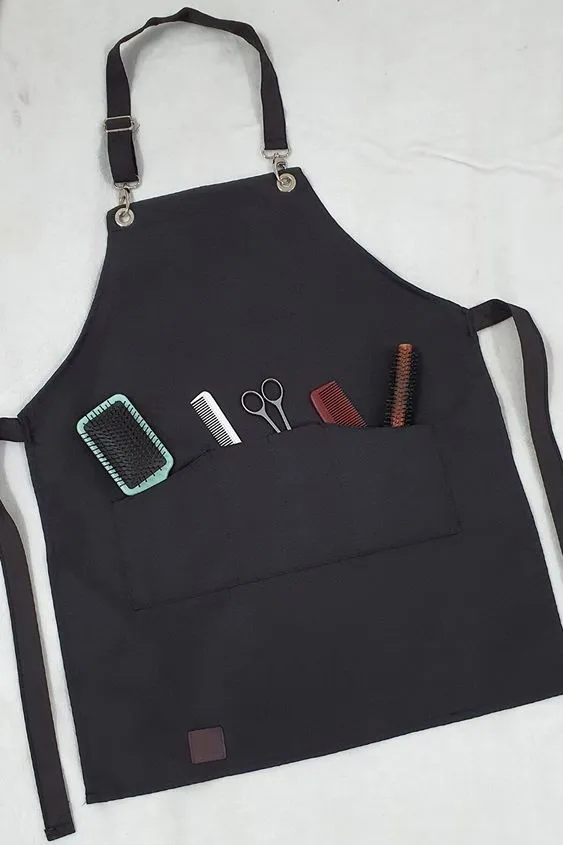 Black Barber Apron