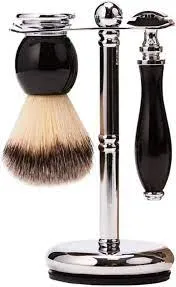 Shaving Brush and Razor Set