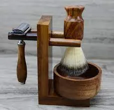 Wooden Shaving Set