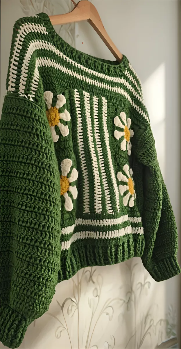 Sweater Tejido En Crochet 