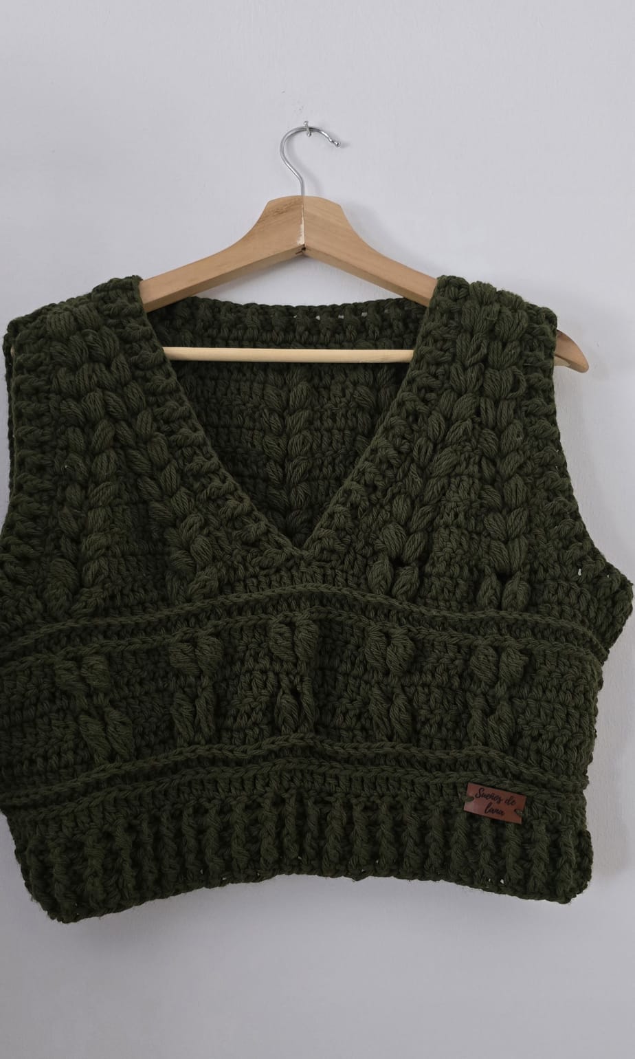 Chaleco Tejido En Crochet 