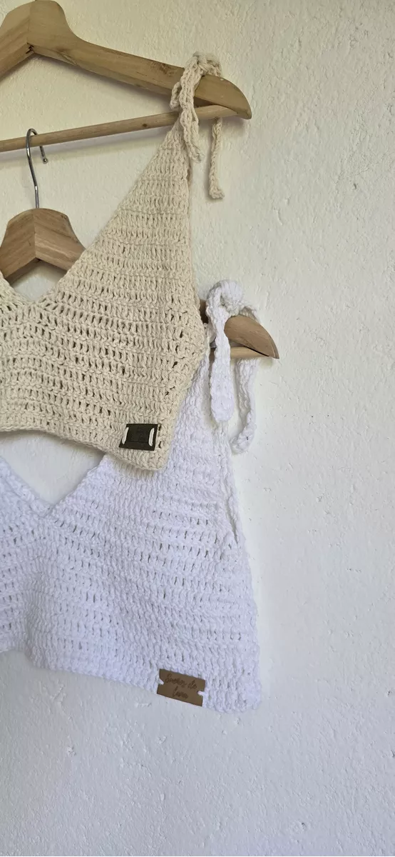 Top Crochet Talle Unico