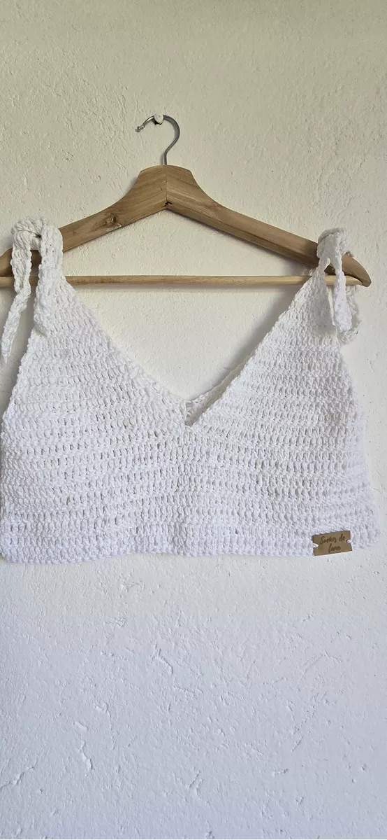 Top Crochet Talle Unico