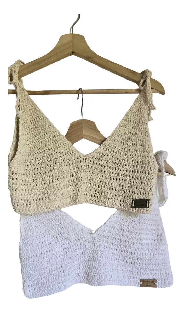 Top Crochet Talle Unico