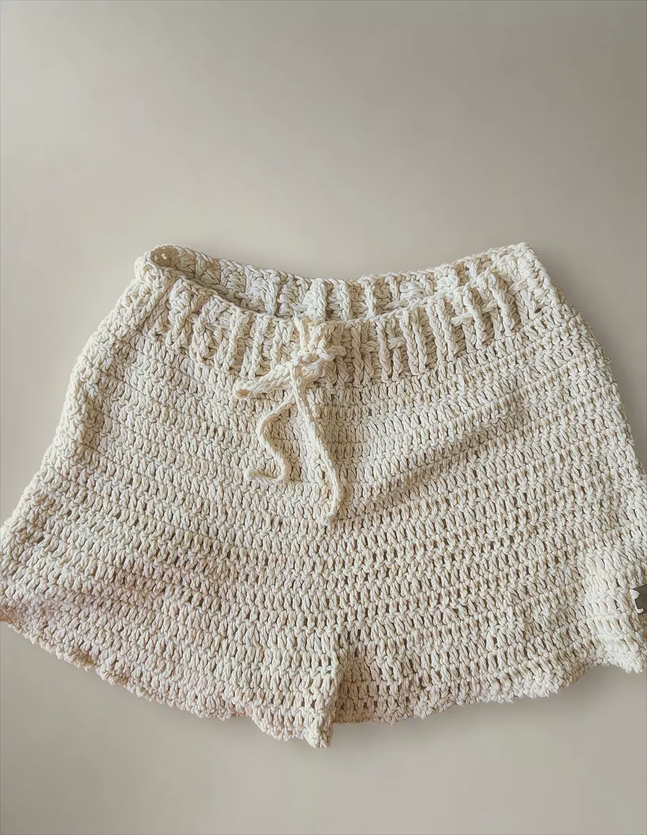 Short Tejido Crochet Talle L