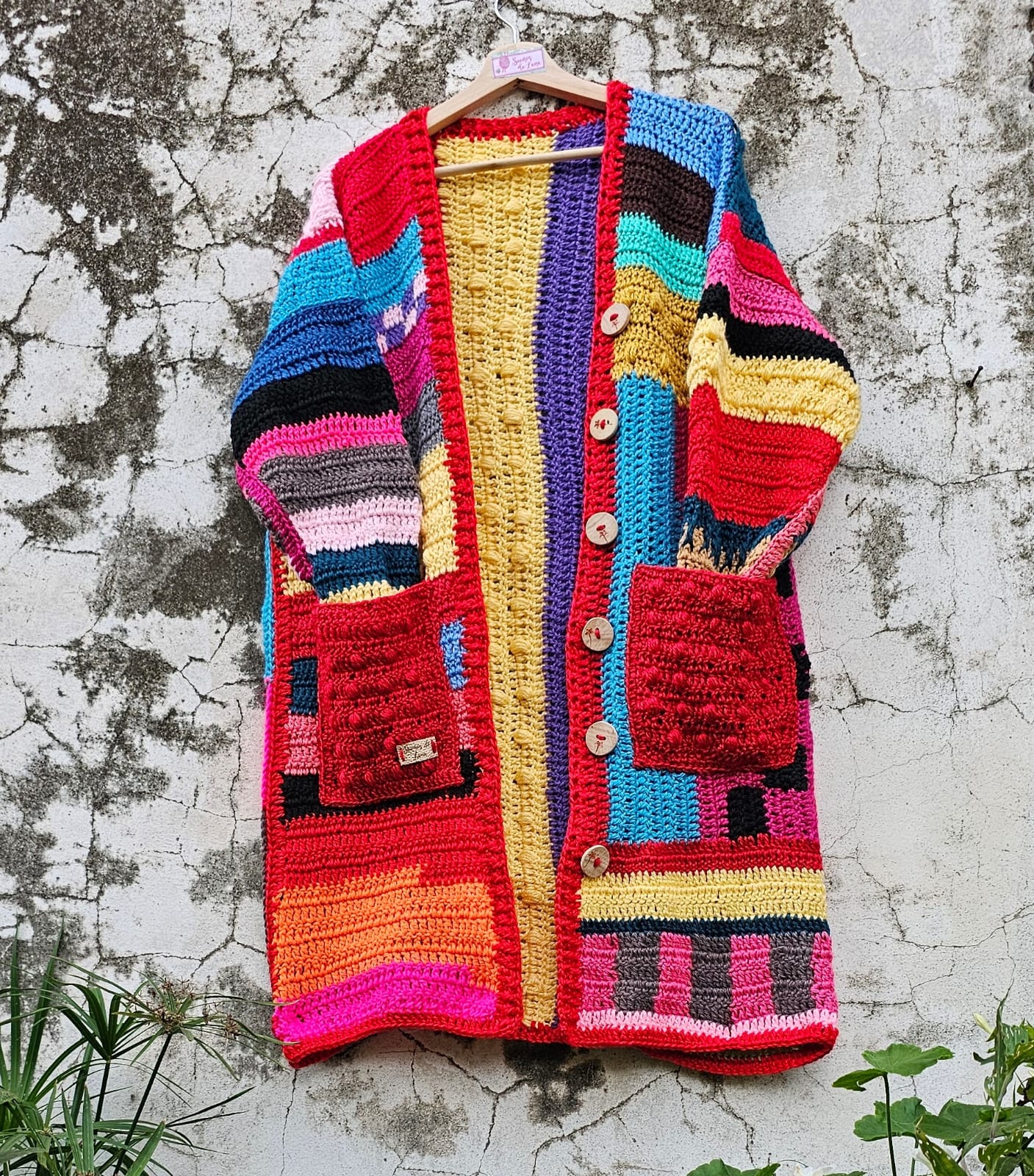 Sacon Tejido En Crochet