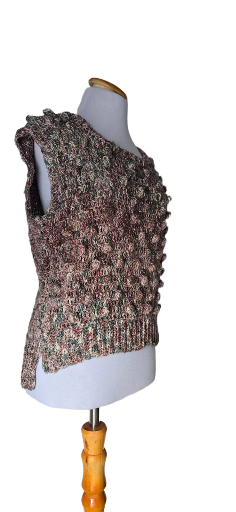 Chaleco Tejido En Crochet 