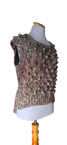 Chaleco Tejido En Crochet 