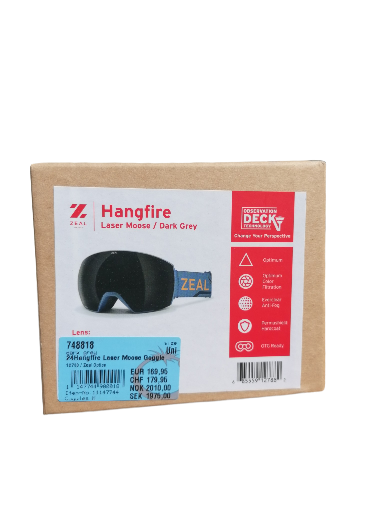 Maschera Sci/Snowboard Zeal Optics Hangfire Laser Moose 