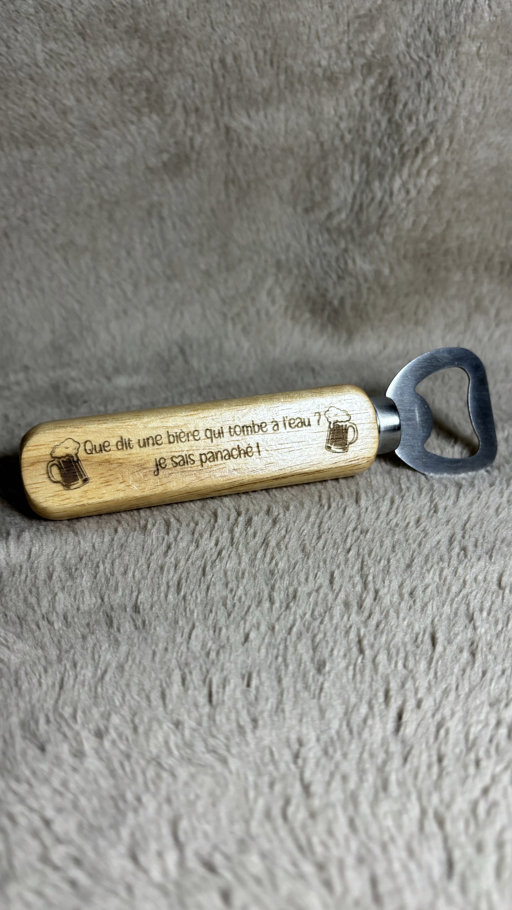 Décapsuleur personnalisé