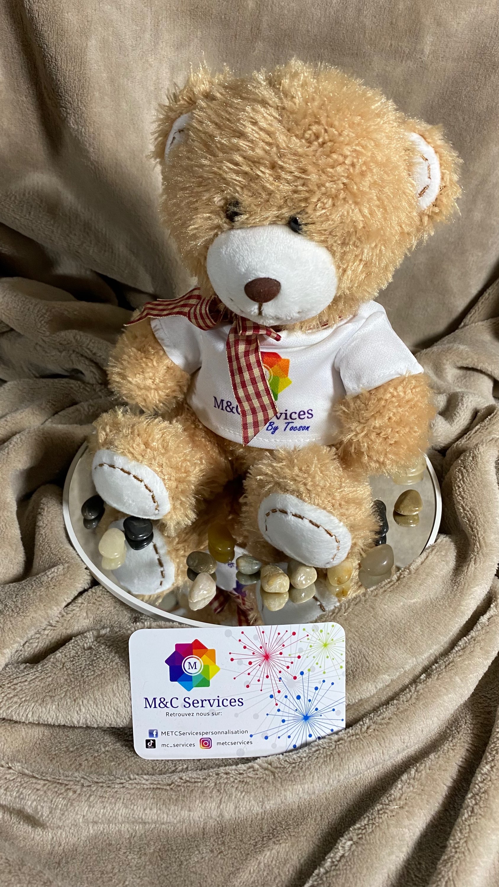 TOCSON l’Ourson peluche personnalisée