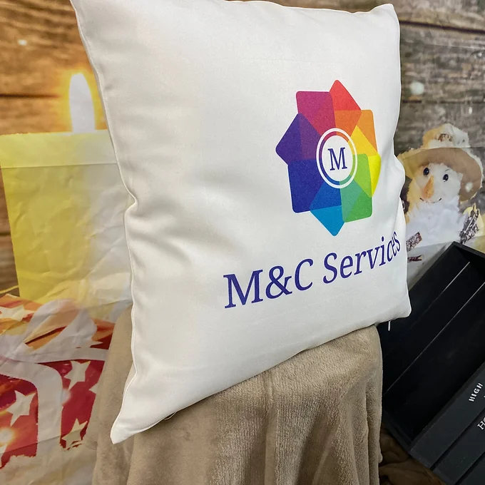 coussin Polyester personnalisé (taie d'oreiller à ZIP+rembourrage)
