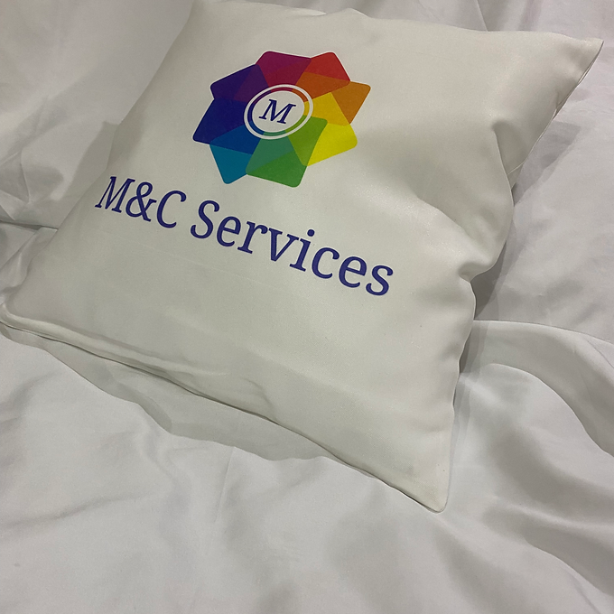 coussin Polyester personnalisé (taie d'oreiller à ZIP+rembourrage)