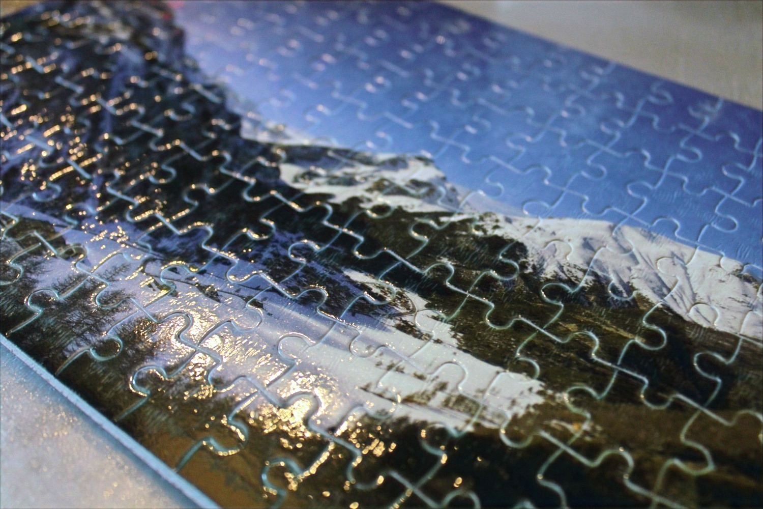Puzzle format A4 personnalisé matière carton 