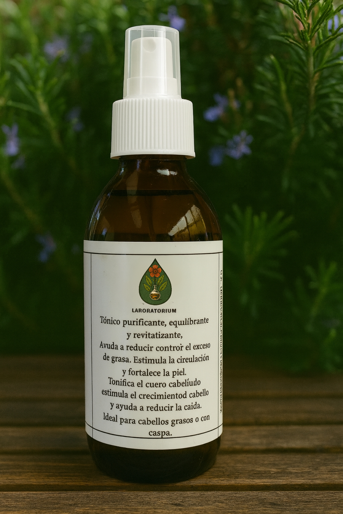 AGUA FLORAL DE ROMERO 