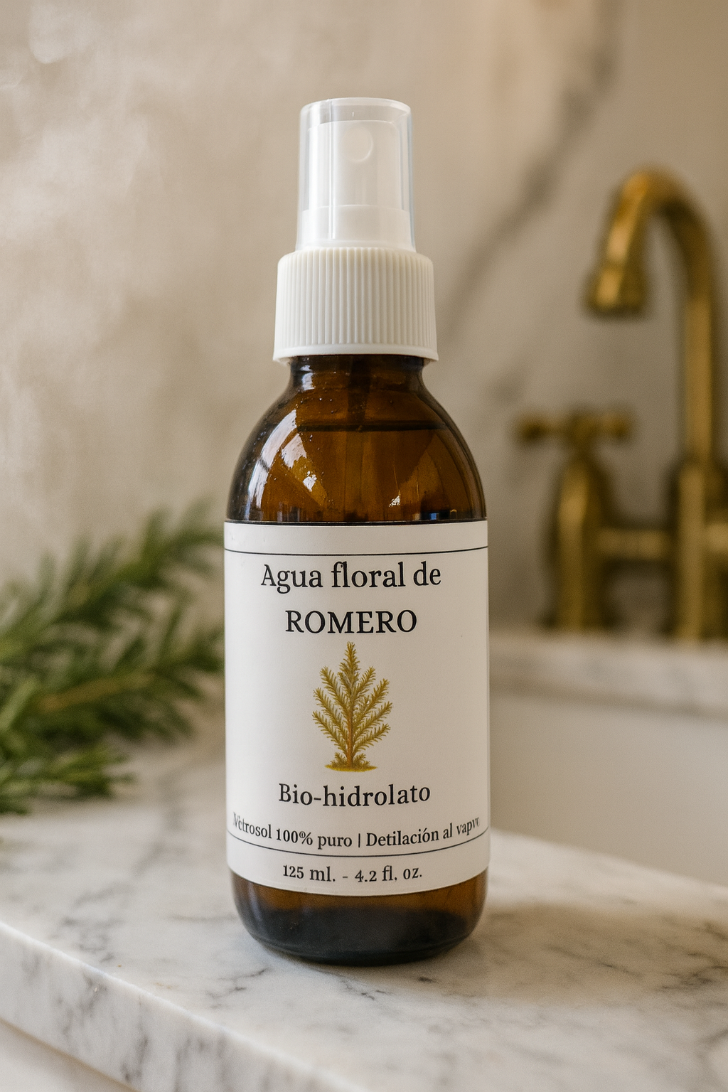 AGUA FLORAL DE ROMERO 