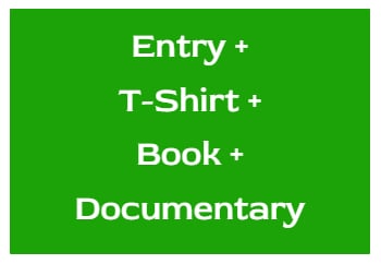 Entry Ticket + Book + T-Shirt + Documentary