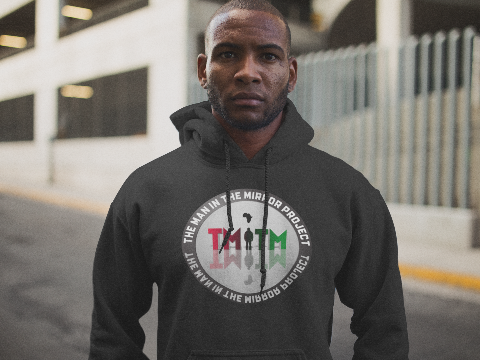 The Man in the Mirror Project Logo Hoodie