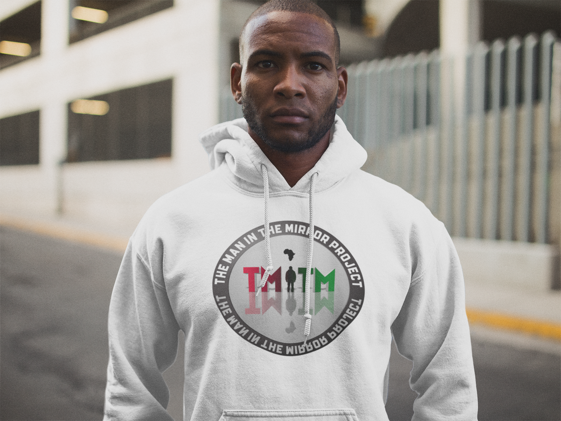 The Man in the Mirror Project Logo Hoodie