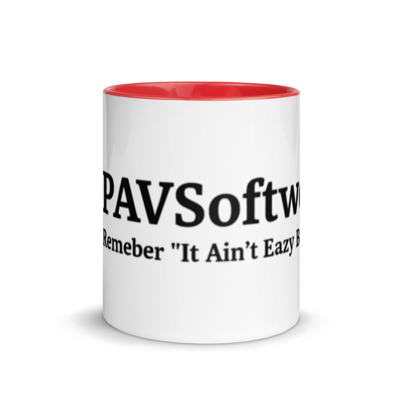 PAVSoftworks Mug with Color Inside