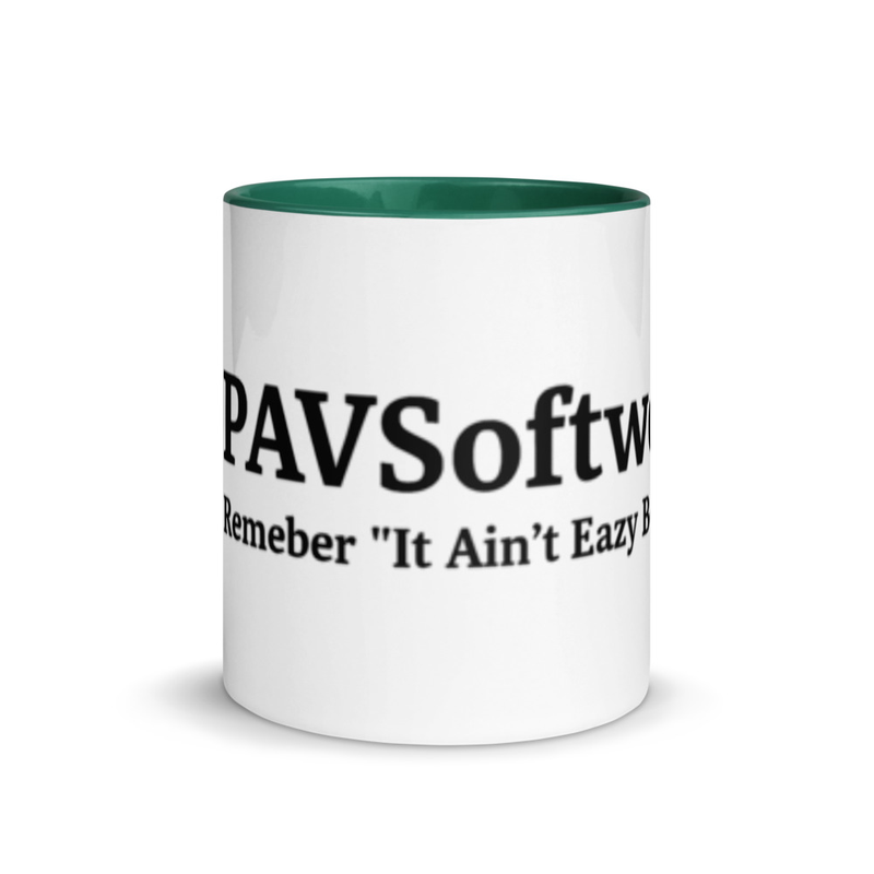 PAVSoftworks Mug with Color Inside