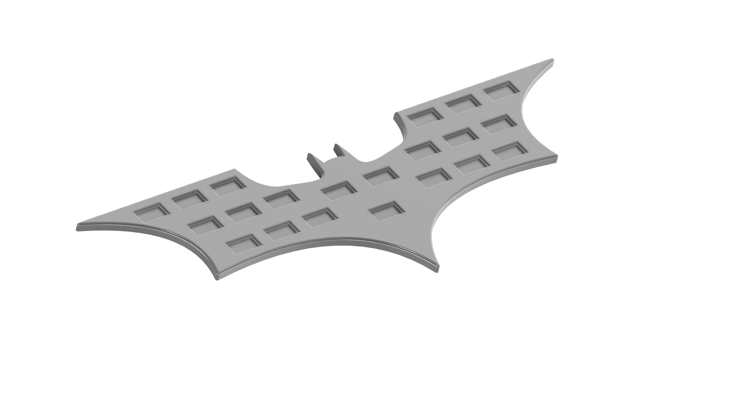 LEGO Minifig Display Plate Batman STL Download