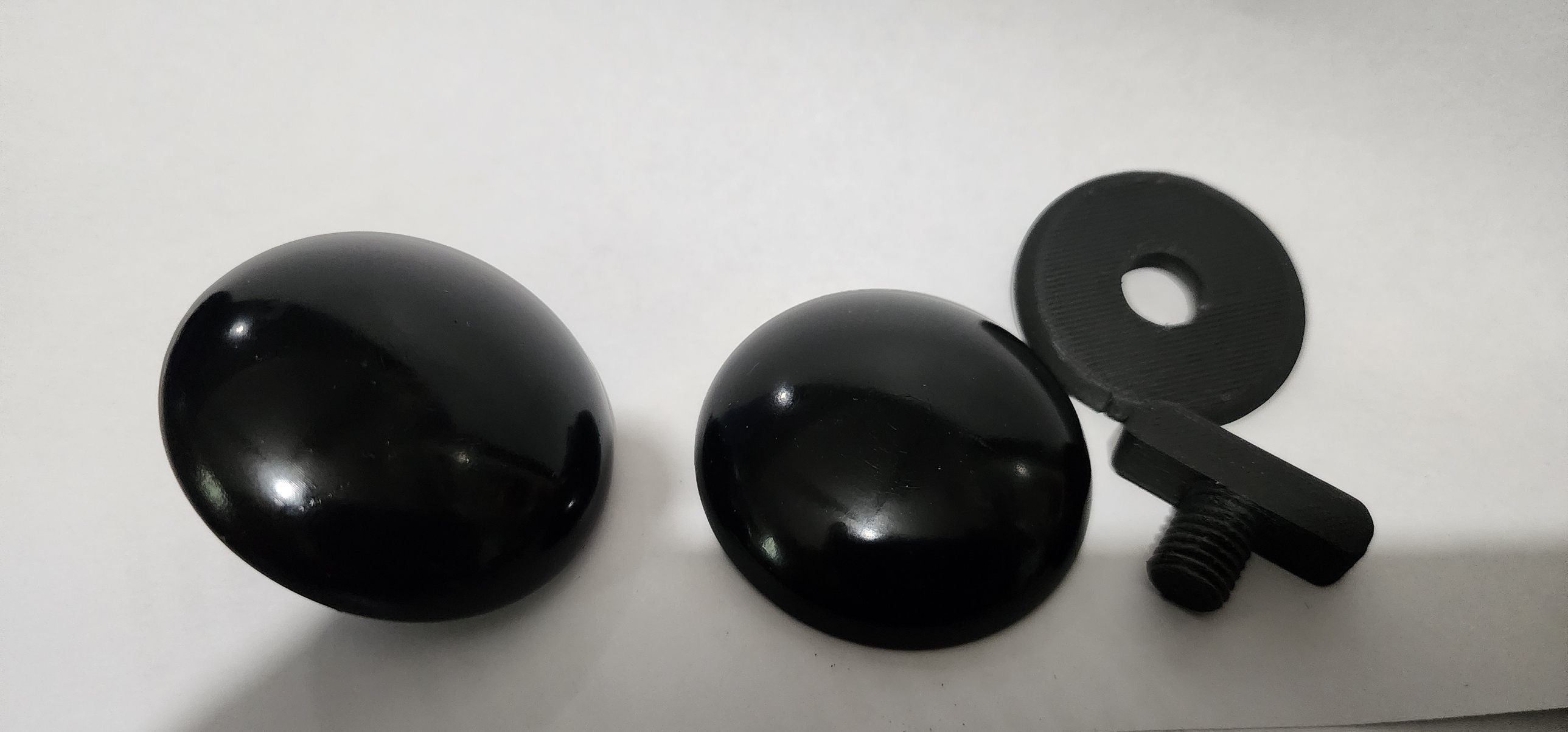 Black Eyes 50mm 3d printed 1 set of 2