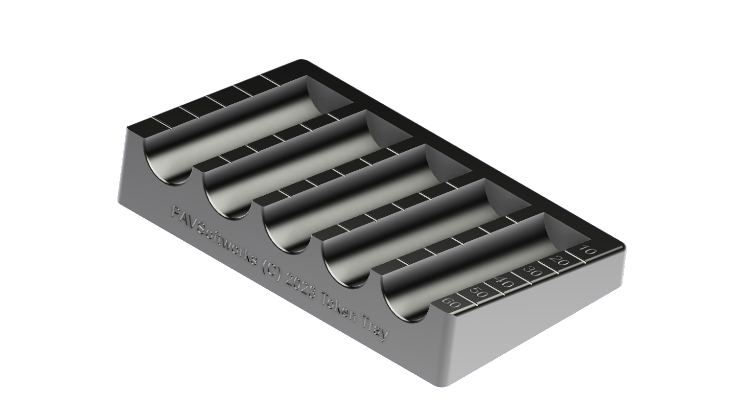 Token Tray and Counter