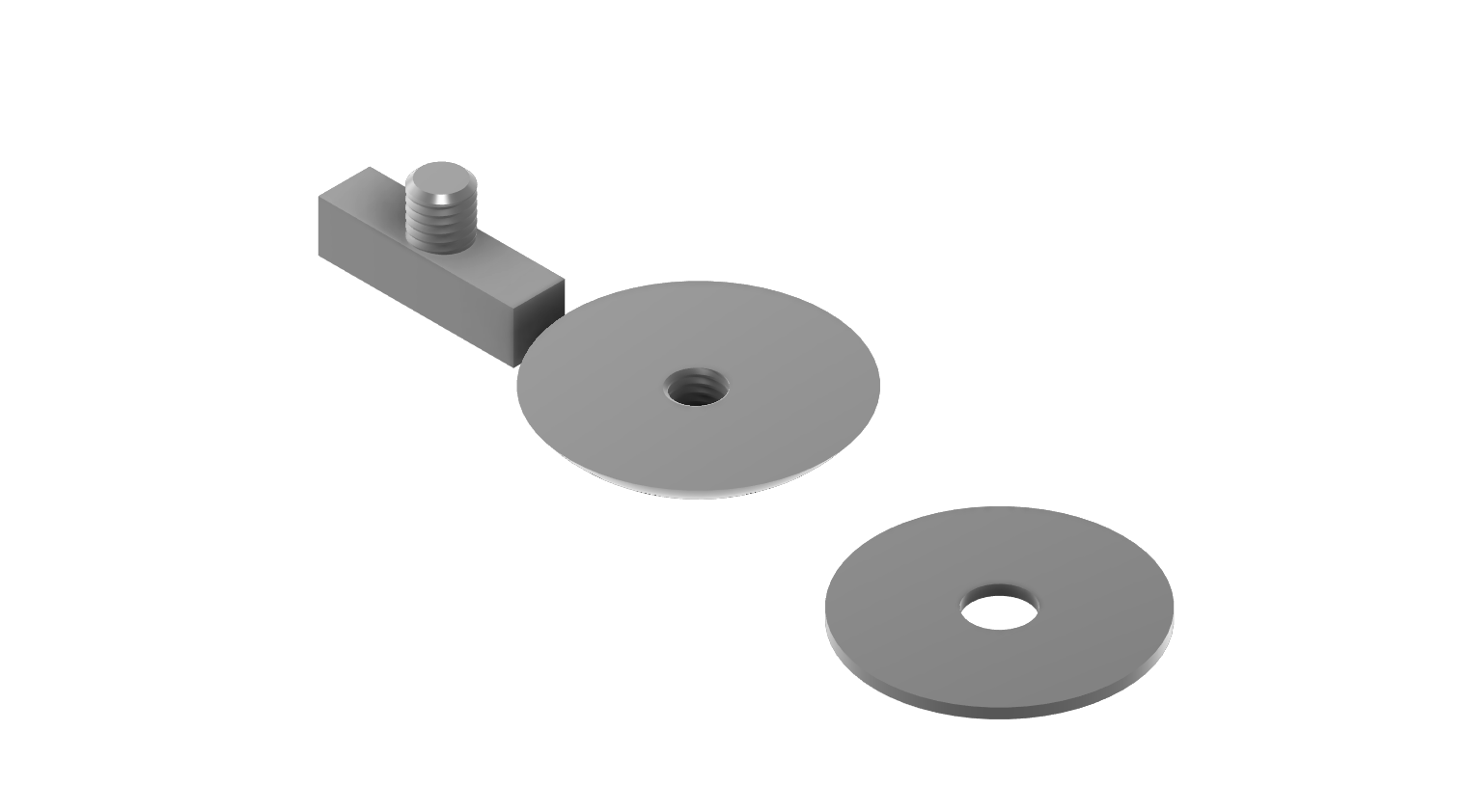 Black Eyes 50mm 3d printed 1 set of 2