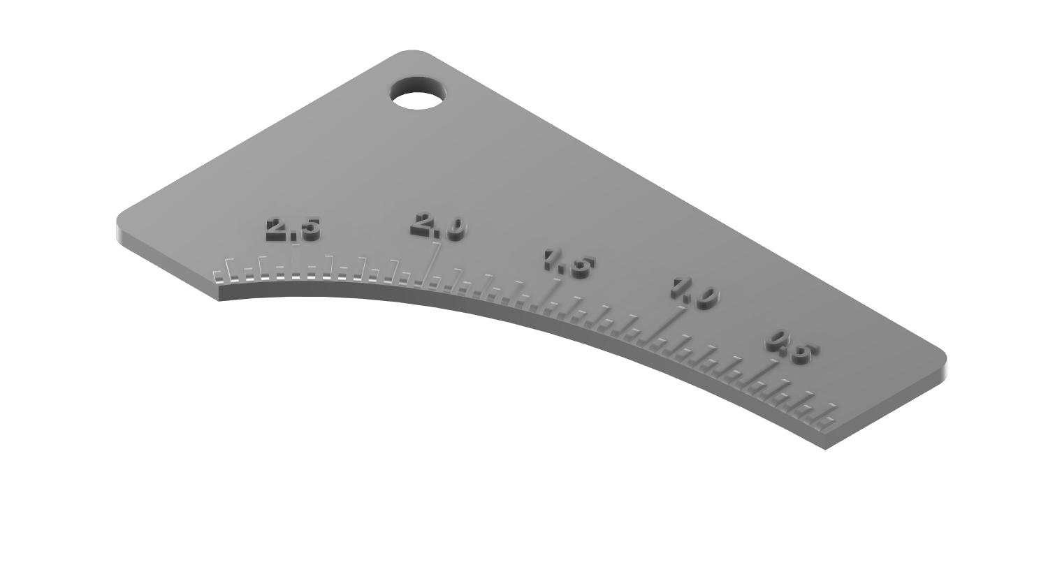 Spur Gauge Downloadable STL file