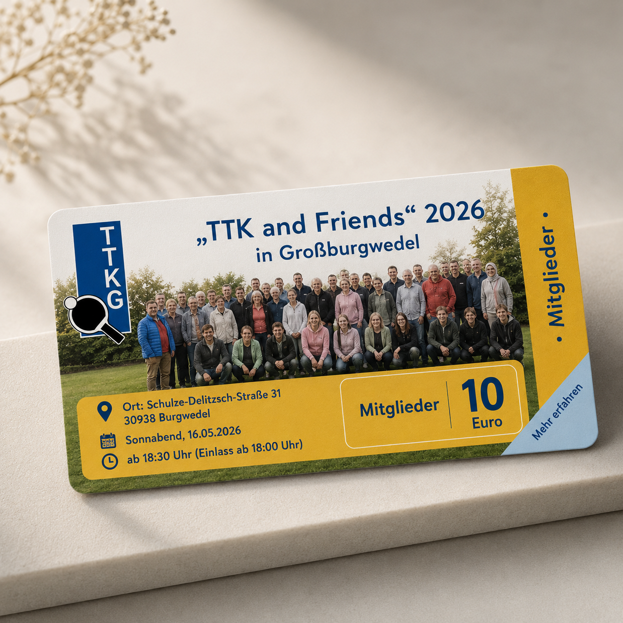 "TTK and Friends 2026" 
