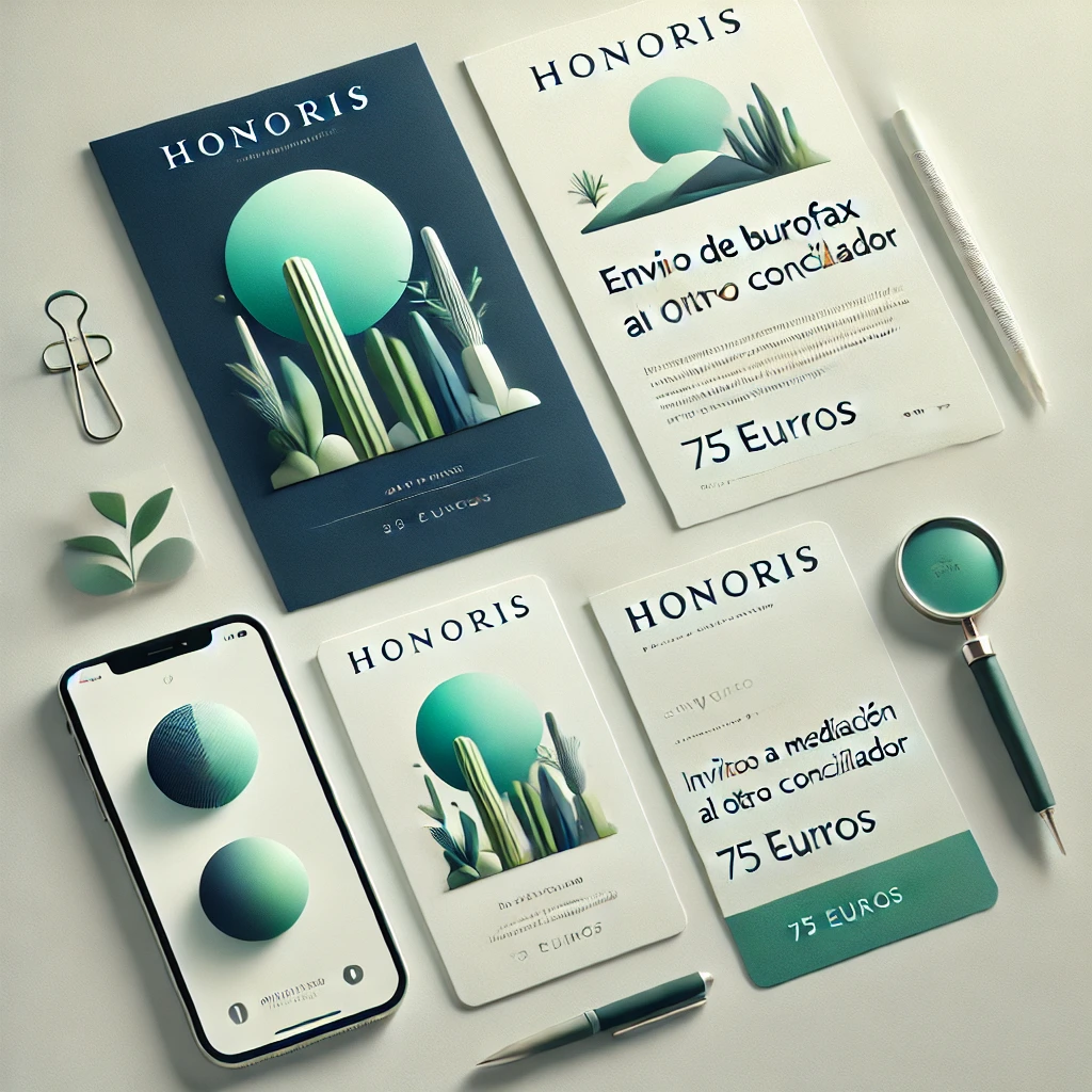 Envío simple de burofax, con certificado de contenido y acuse de recibo, invitando a mediación al otro conciliante