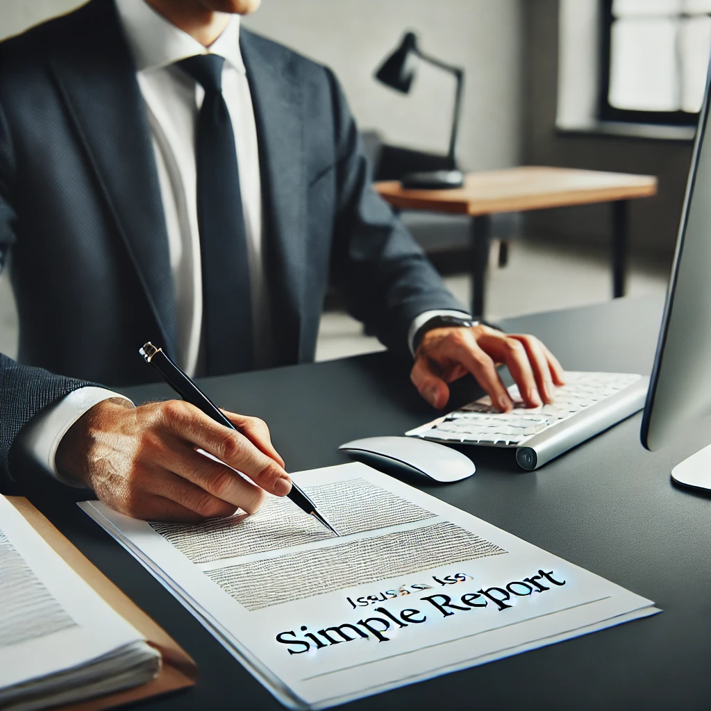 Petición de informe o dictamen simple a profesional independiente