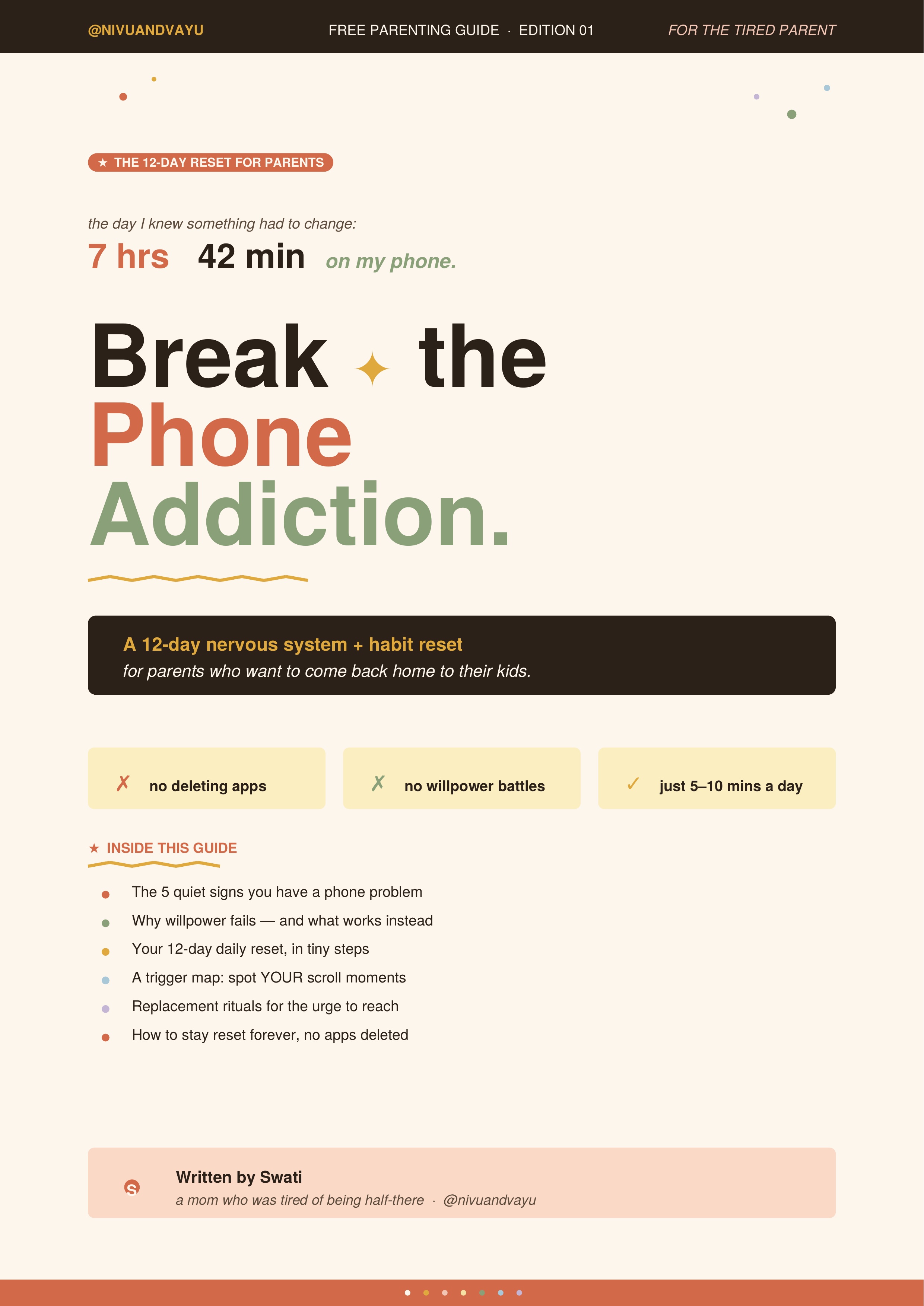Break The Phone Addiction - a 12-Day Reset 📱👶