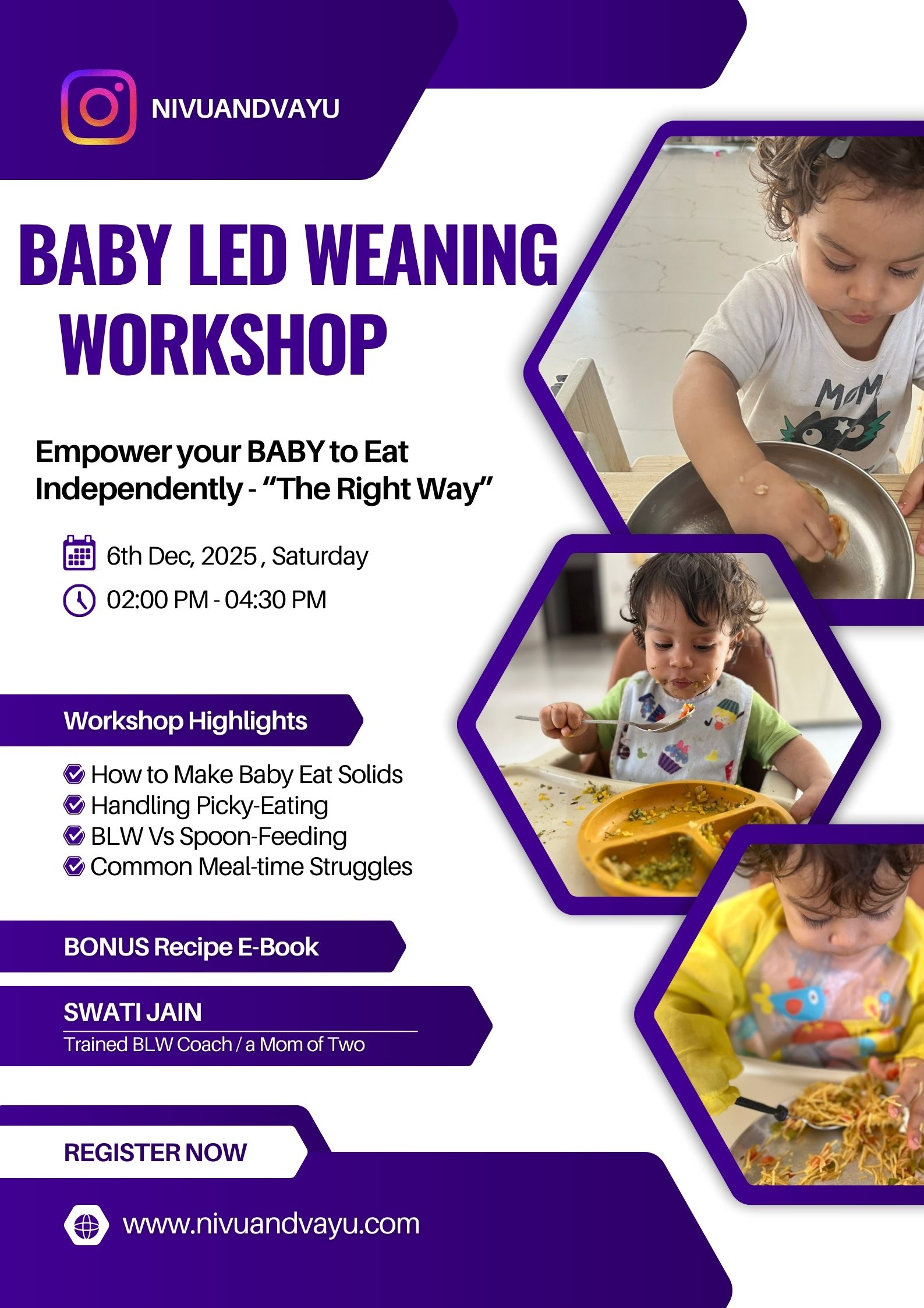 BABY LED WEANING WEBINAR