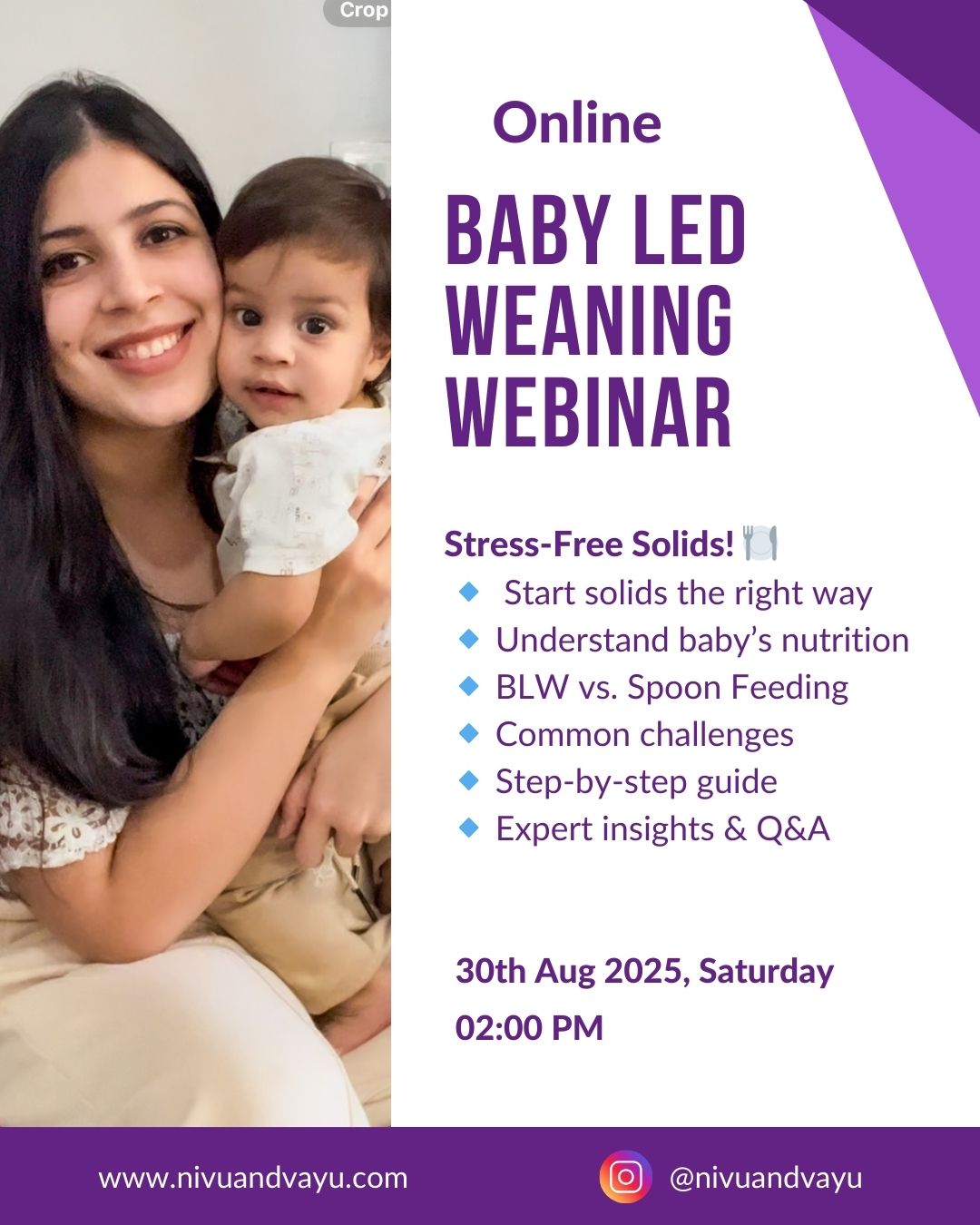 BABY LED WEANING WEBINAR