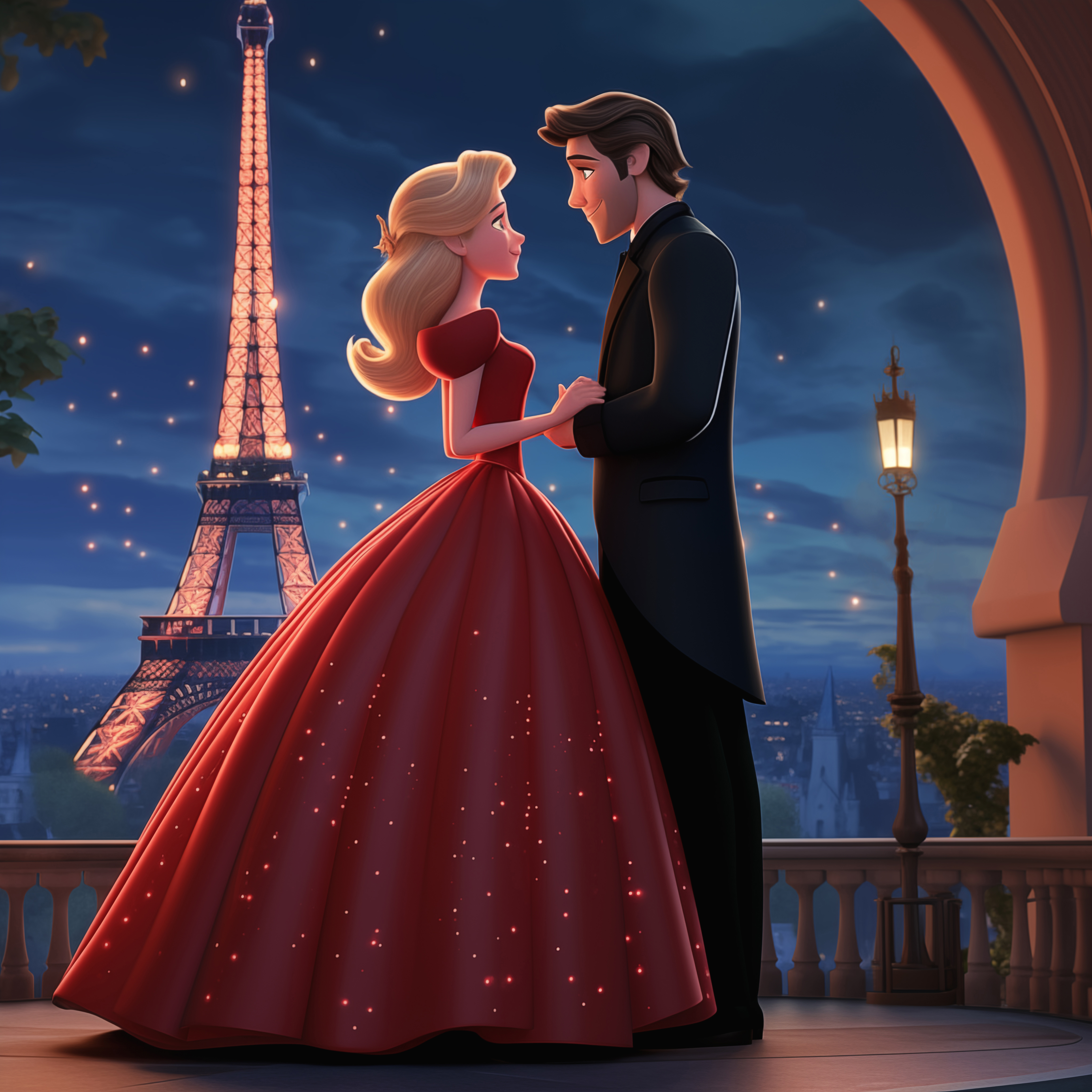 In Paris with my love17x17 print on high-quality artboard with UV ray laminate coating no glass required