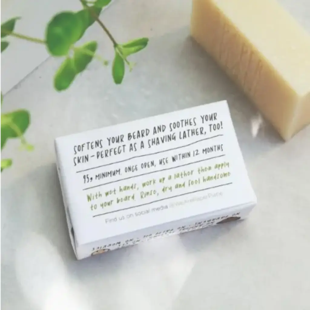 Beard Shampoo -  100% Natural Vegan Solid Shampoo