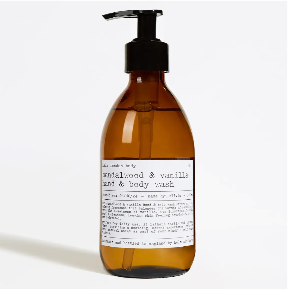  Sandalwood & Vanilla Hand & Body Wash - 300ml
