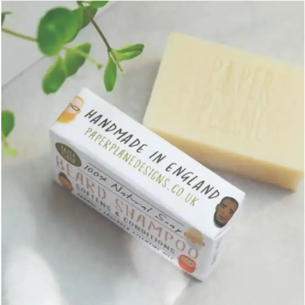 Beard Shampoo -  100% Natural Vegan Solid Shampoo