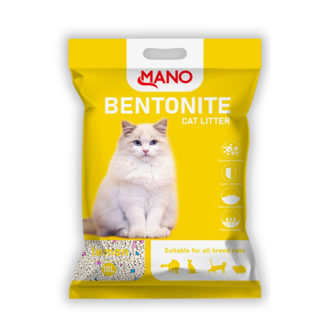 MANO Cat Litter Lemon 10L