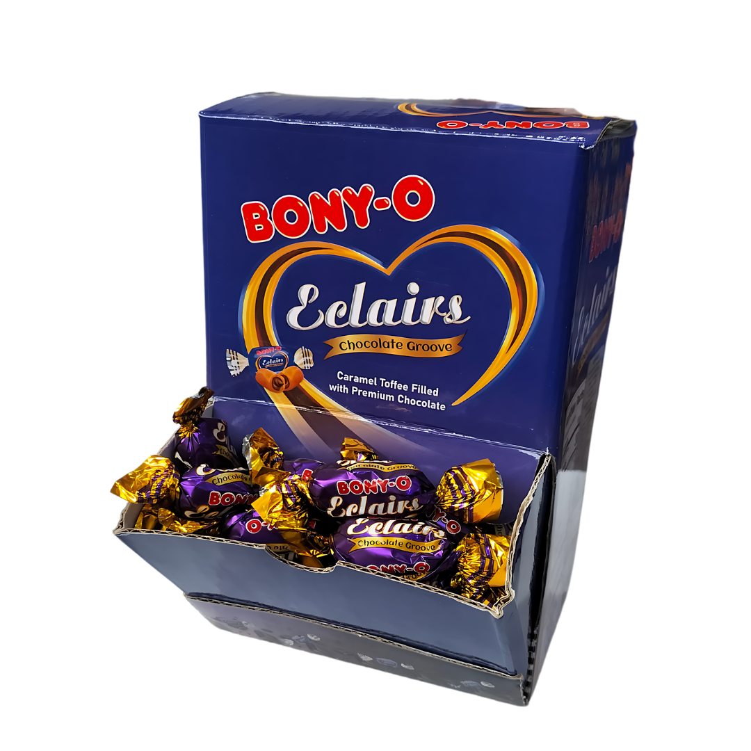 BONY-O Eclairs Chocolate 100Pcs/Pack
