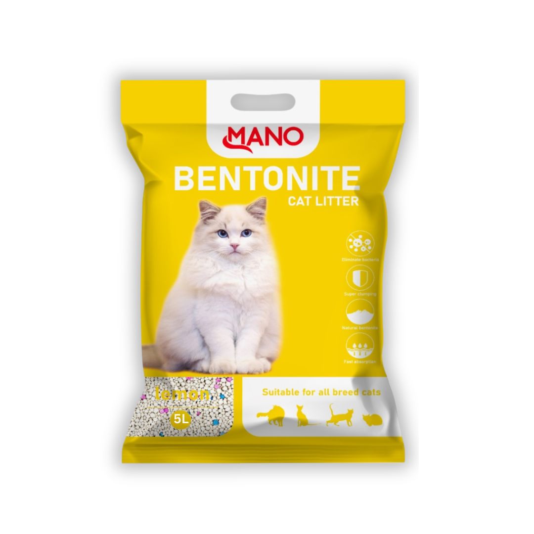 Mano Cat Litter Lemon 5L