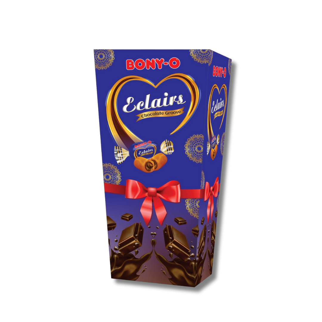BONY-O Eclairs Chocolate Gift Pack 55Pcs/Pack