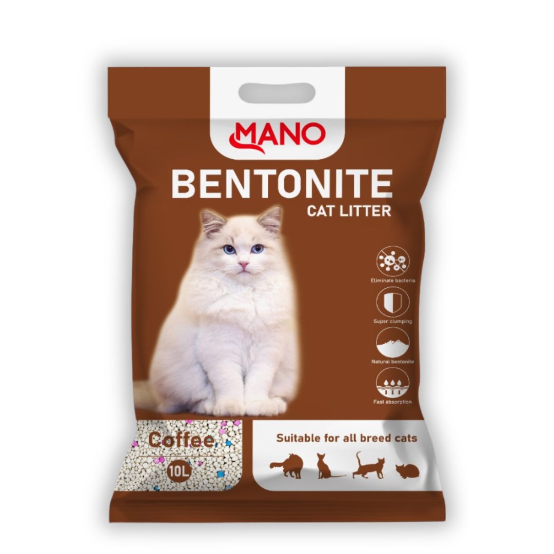MANO Cat Litter Coffee 10L