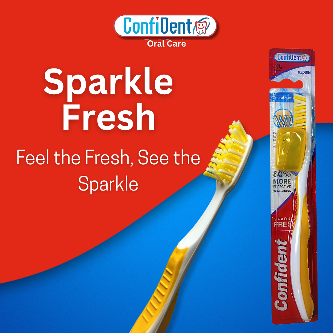 Confident Sparkle Fresh Toothbrush